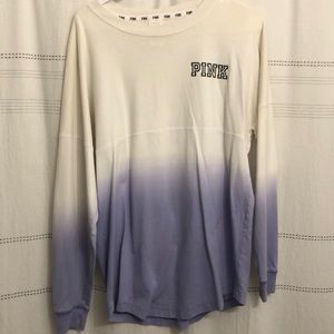 PINK Victoria’s Secret lavender ombré pullover